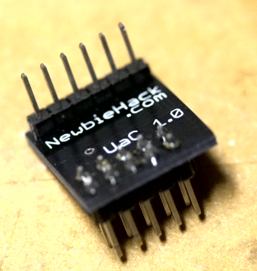 Breadboard Adapter for the USBASP AVR Programmer