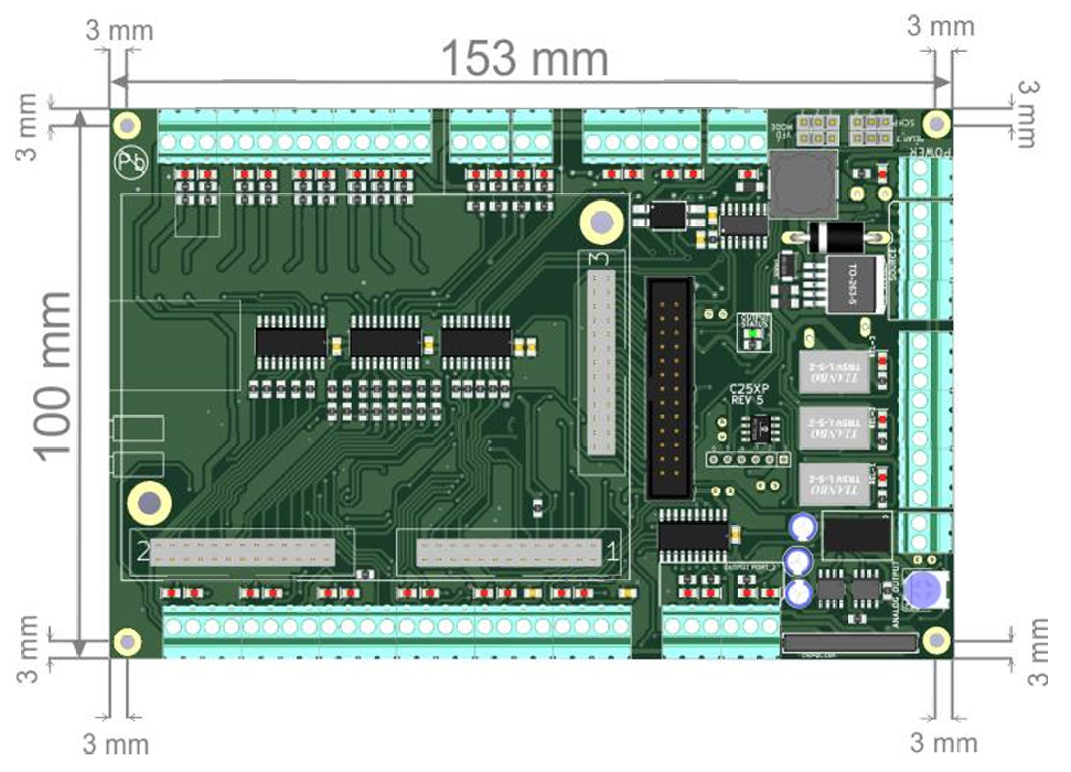 C25XP Professional Wiring Add-On for Ethernet Smooth Stepper - Enhanced Interface & Safety Features
