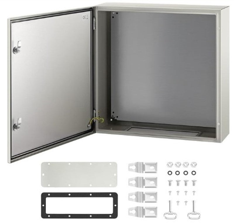 Steel electrical enclosure for CNC control box electronics
