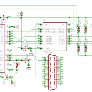 A3979 stepper driver development board for CNC motor control