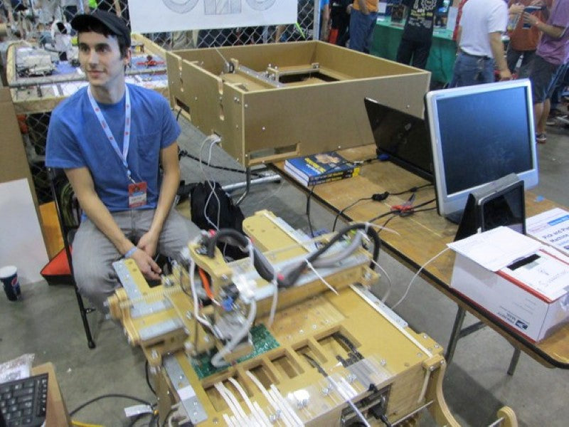 Bay Area Maker Faire 2012 - redFrog Pick and Place Machine