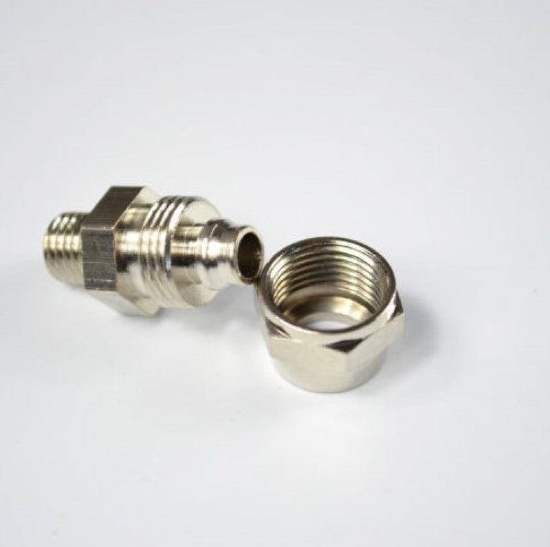 8mm nozzle fitting for water-cooled CNC spindle tubing connection