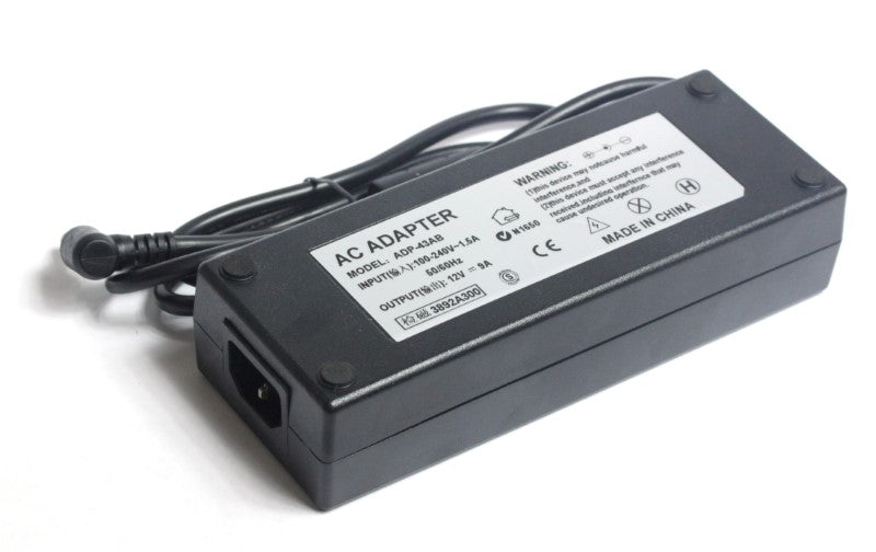 12V 9A AC adapter power supply for 3D printers and small CNC machines