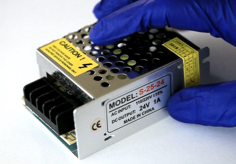 24V 1A DC switching power supply for CNC interfaces and laser controllers