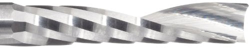 variant image of LMT Onsrud 63-776 Solid Carbide Upcut Spiral O Flute Cutting Tool, Inch, Uncoated (Bright) Finish, 21 Degree Helix, 1 Flute, 3.0000" Overall Length, 0.2500" Cutting Diameter, 0.2500" Shank Diameter