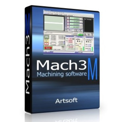 Mach3 CNC control software license for compatible CNC machine control systems