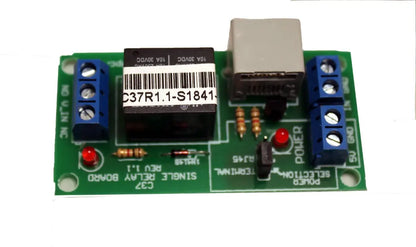 C37 single relay board for CNC spindle coolant and accessory control