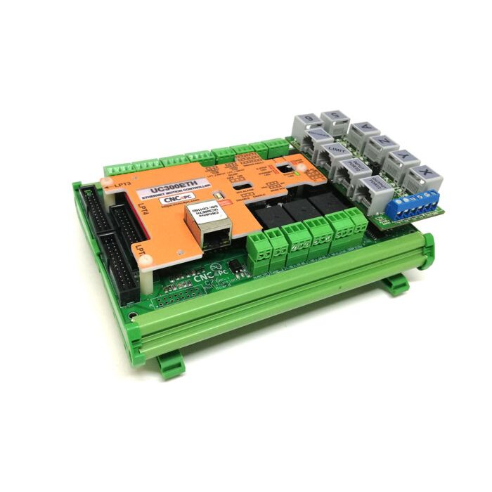 UC300ETH + C76 Ethernet CNC Controller Bundle for Mach3, Mach4 & UCCNC