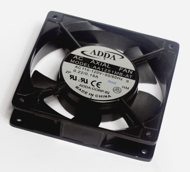 110V AC axial cooling fan for CNC electronics cabinet ventilation