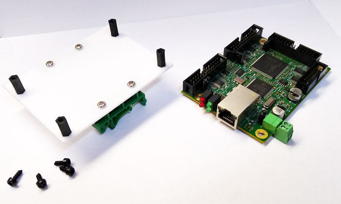 DIN rail support mounting plate for Ethernet SmoothStepper ESS CNC controller