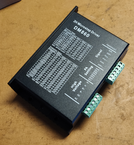 6.0 amp DM860 stepper motor driver for CNC machines and laser cutters