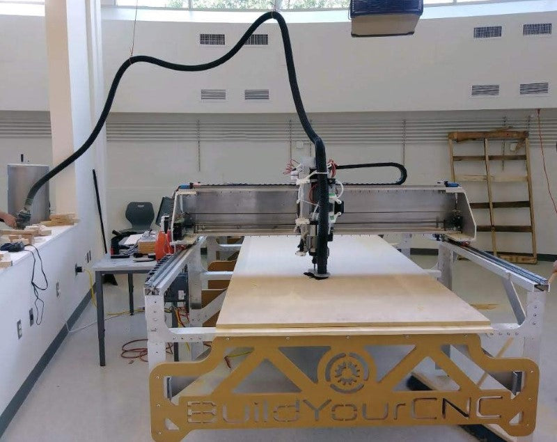 Fabricator Pro all-metal CNC router plans for 4x8 5x10 and 6x12 machine builds