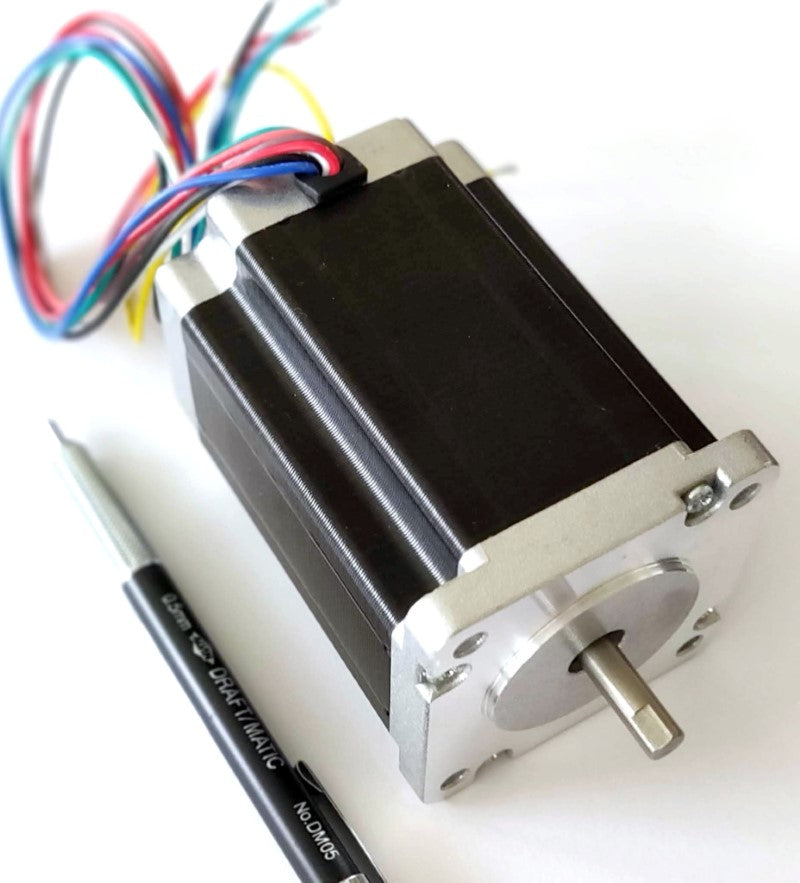 NEMA 23 425 oz-in dual shaft stepper motor for CNC router builds