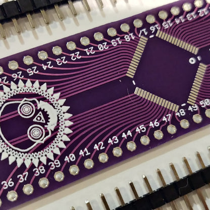 64 Pin LQFP Breakout (3 Sided Configuration)