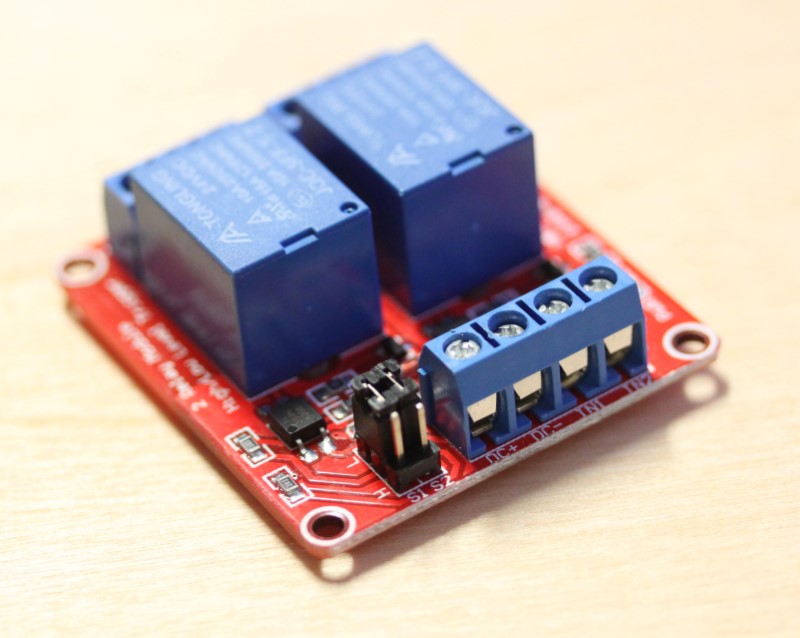 24VDC dual relay module for CNC spindle control and accessory switching