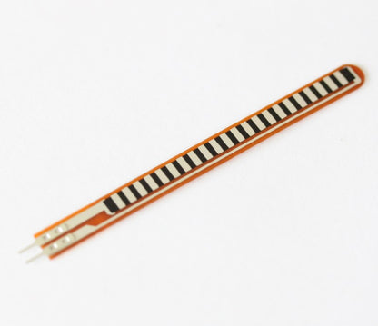 55.37mm flex sensor for bending displacement and microcontroller ADC input