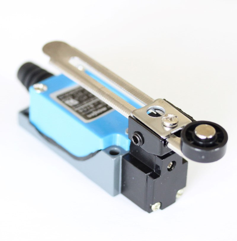 Adjustable rotary lever limit switch for CNC home and end-stop wiring
