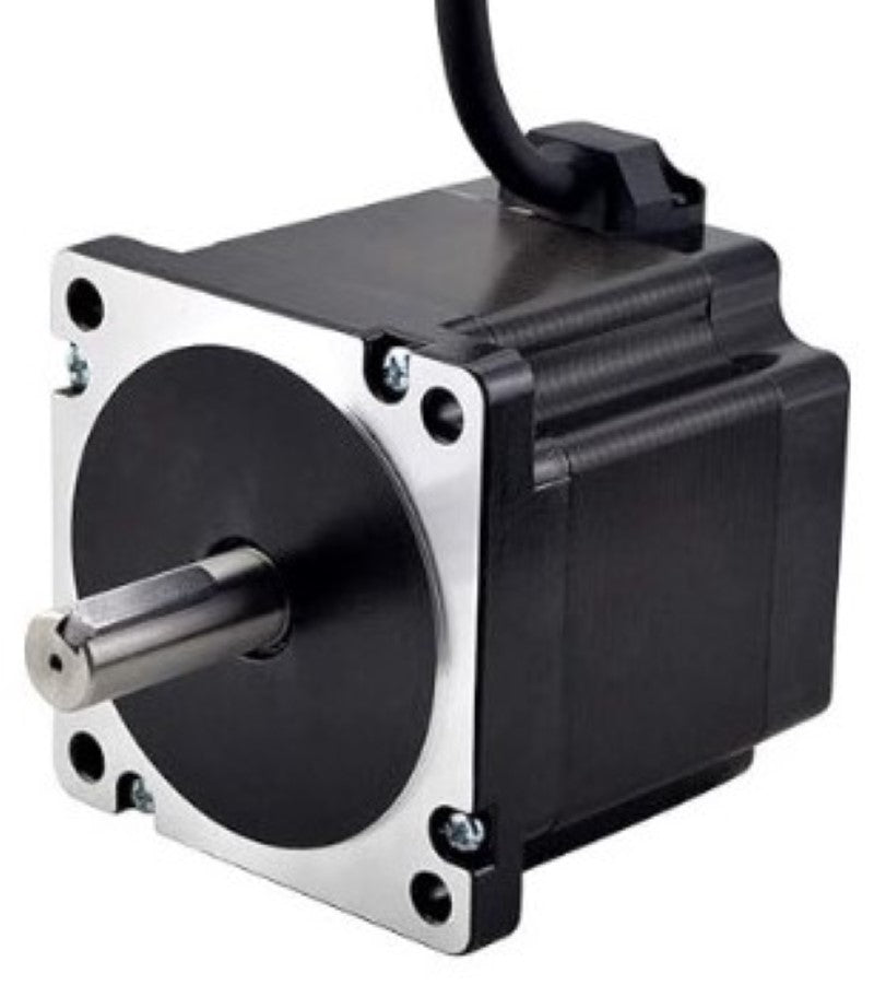 NEMA 34 679 oz-in stepper motor with 14mm keyway shaft for CNC machines