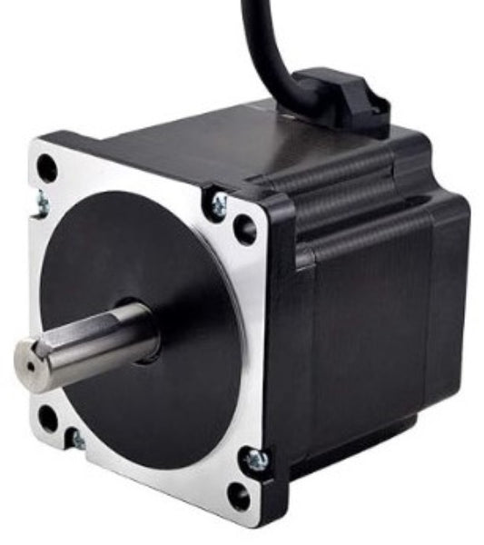 NEMA 34 679 oz-in stepper motor with 14mm keyway shaft for CNC machines