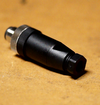 M12 4-Pin-Sensorstecker A-codiert (für Näherungs-, End- und Not-Aus-Schalter sowie andere Sensoren)