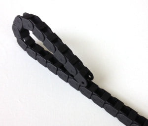 0.7 inch by 0.6 inch CNC cable carrier chain for wires tubes and hoses