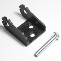 Cable carrier mounting bracket pair for 1 inch by 0.75 inch CNC cable chain