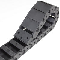 2 inch by 0.75 inch CNC cable carrier chain for wires hoses and conduit