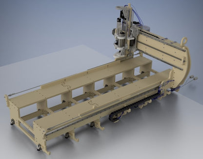 greenBullV2 CNC Router, size: 02x04, angle: flat, f1: no 4th axis, f2: no laser gantry, f3: no laser on head