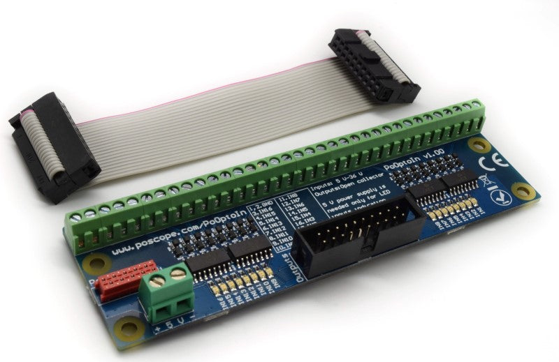 PoOptoIn Industrial optically isolated input board for pokeys57CNC